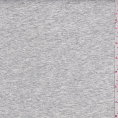 1 YD PC-Light Heather Grey T-Shirt Knit Fabric