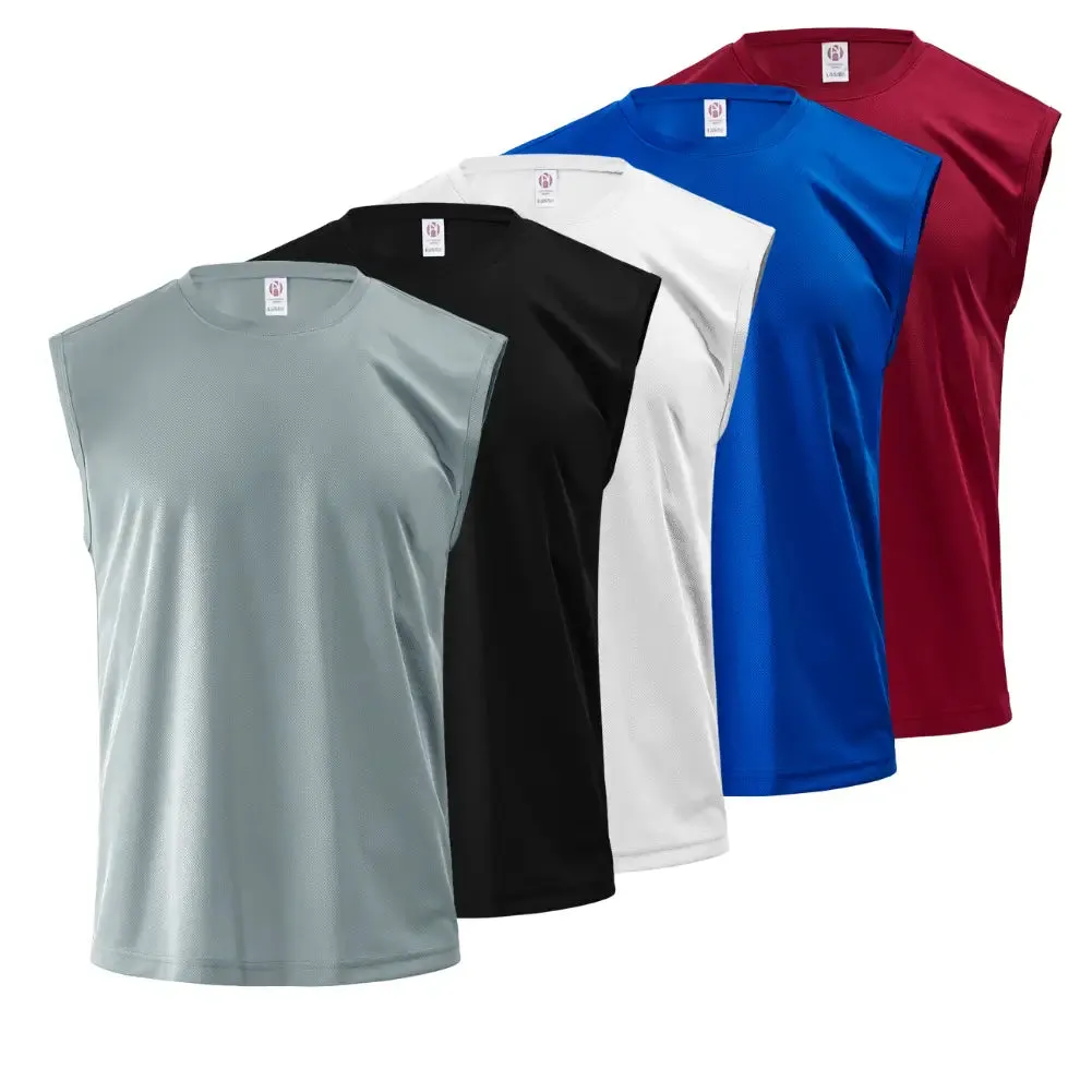 5-Pack Men's Sleeveless Shirt Vest