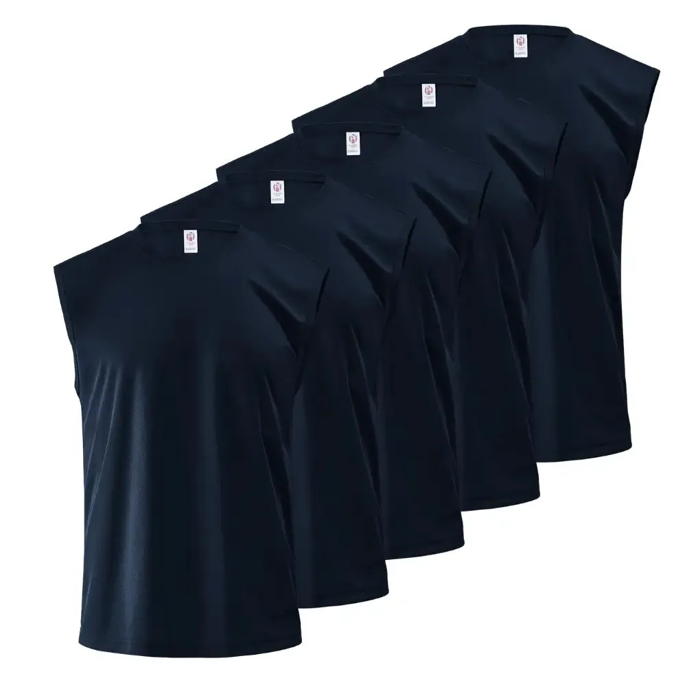 5-Pack Men's Sleeveless Shirt Vest