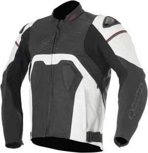 ALPINESTARS Core Airflow Leather Jacket - Black/White - US 46 / EU 56 3101416-12-56