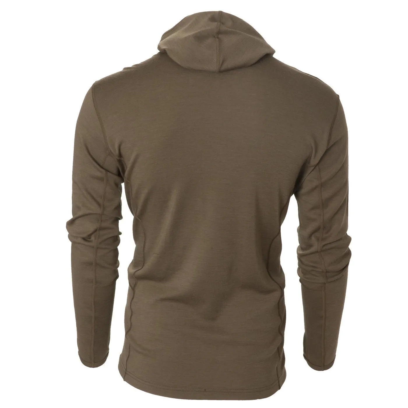 Banded Base Wool Hoodie