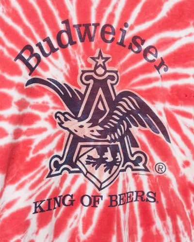 Budweiser Tie Dye Logo Flea Market Tee