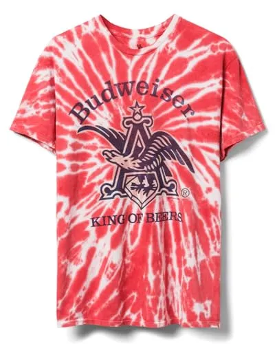 Budweiser Tie Dye Logo Flea Market Tee