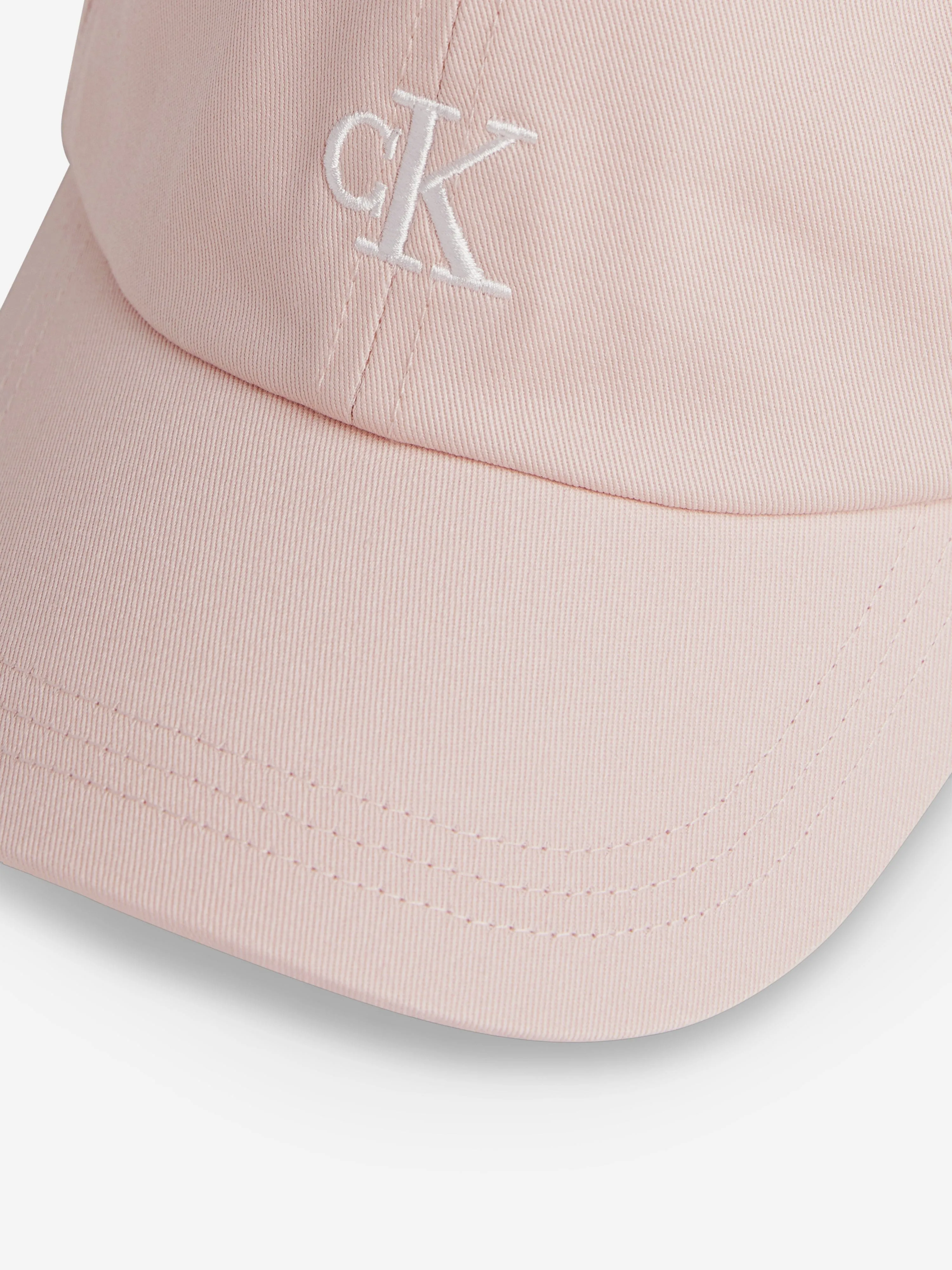 Calvin Klein Kids Monogram Baseball Cap in Pink