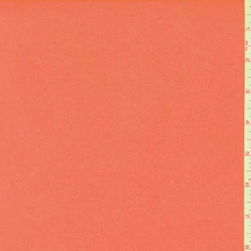 Clementine Orange Matte Jersey Knit Fabric