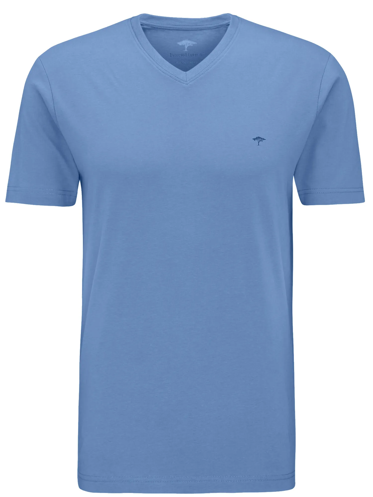 Cotton V Neck T-Shirt