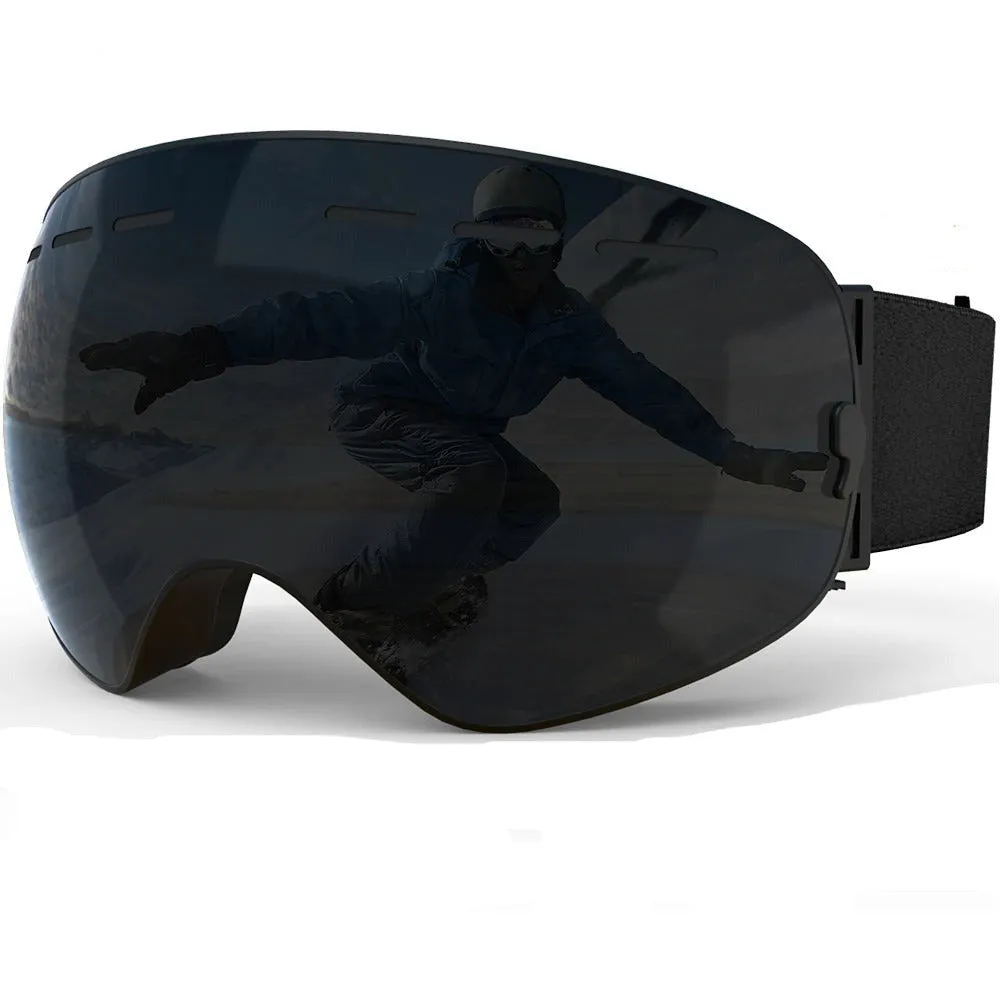 Double Layers Lens Anti-Fog Ski Snow Goggles Set