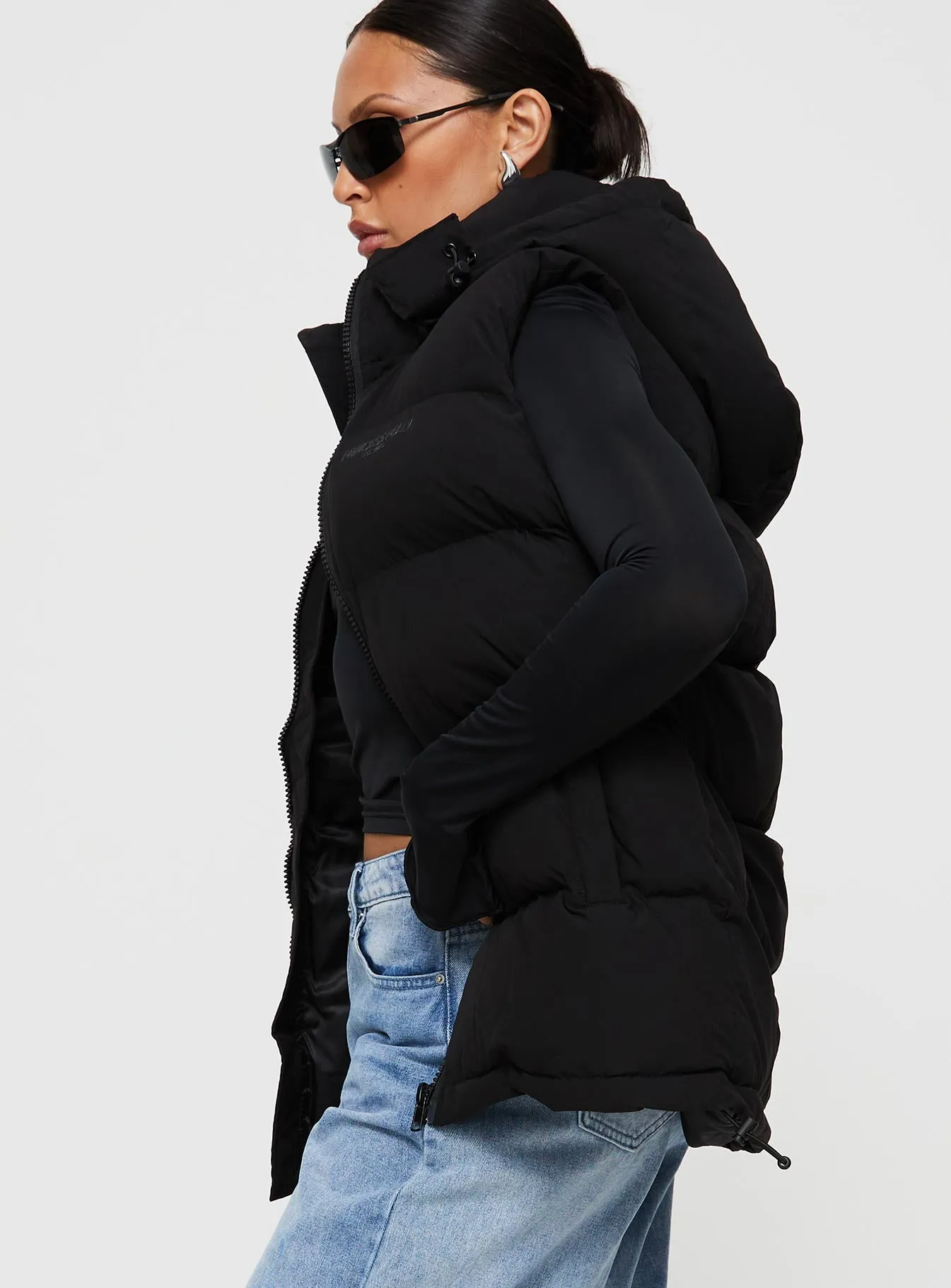 Dream Puff Technical Puffer Vest Black