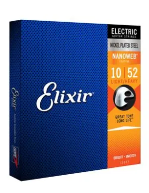 Elixir E12077 Nano Elec Light Heavy 10-52 Set