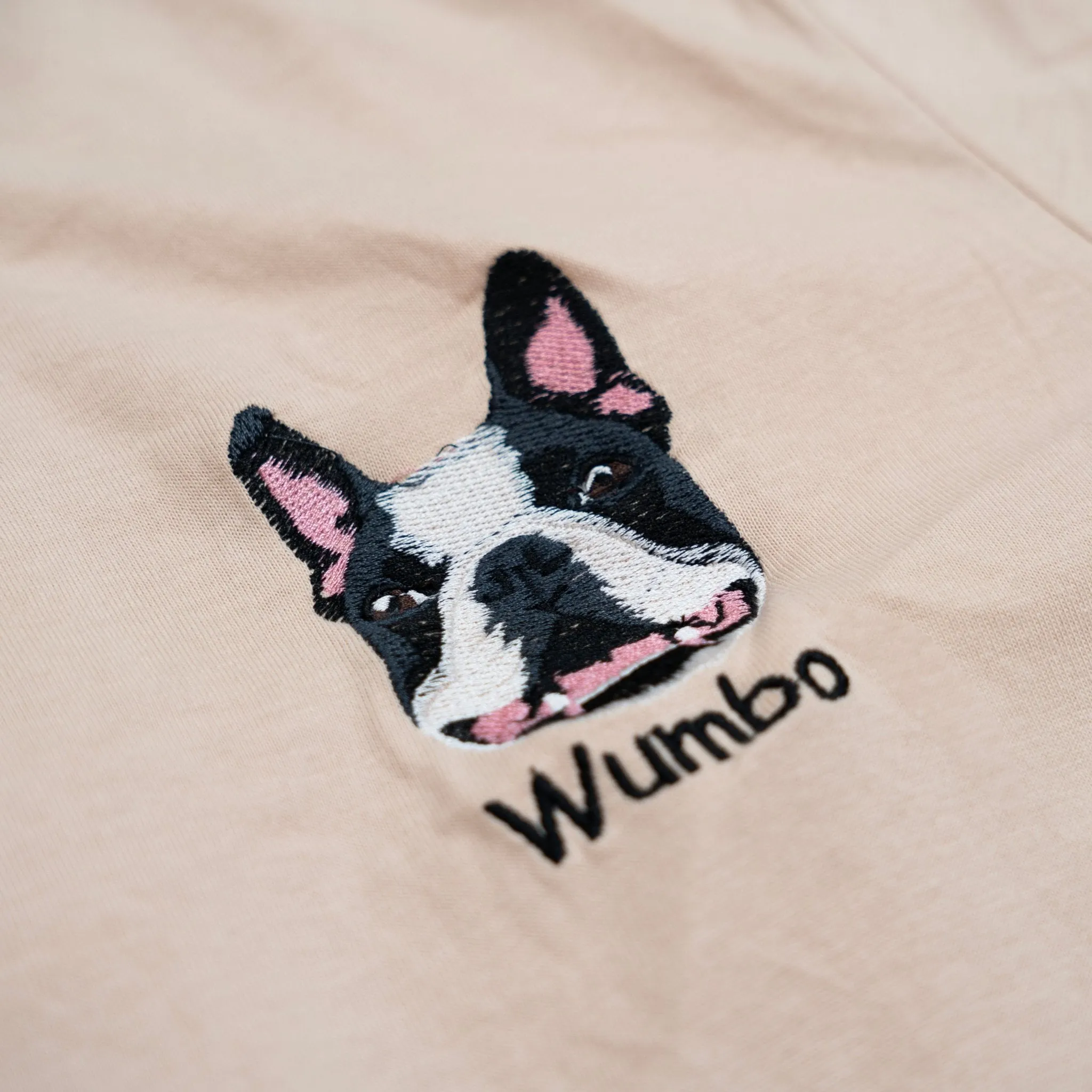 Embroidered T-Shirt | Custom With Your Pet's Face & Name