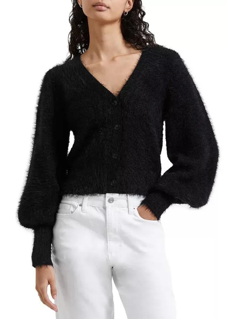 French Connection Meena Fluffy LS Cardigan ***FINAL SALE***