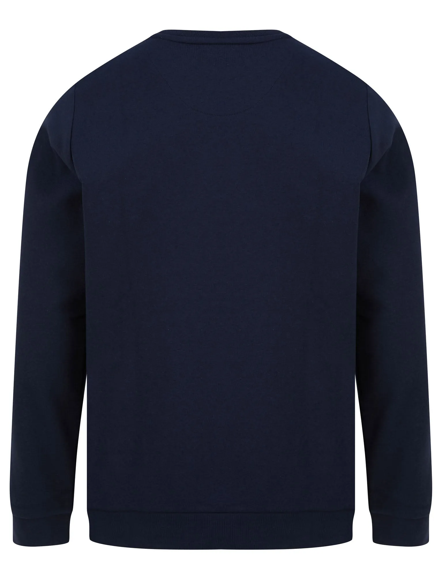 Glazier (2 Pack) Cotton Blend Brushback Fleece Sweatshirt Set In Sky Captain Navy / Light Grey Marl - Tokyo Laundry