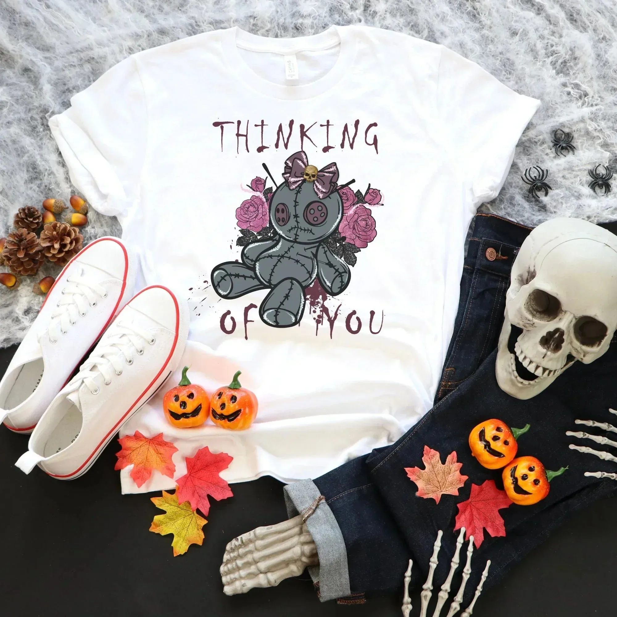 Gothic Shirt, Witchy Vibes, Pastel Halloween Sweatshirt, Skull Shirt, Goth Style Grunge Shirt, Aesthetic Clothing, Cat Shirt, Witch Tee