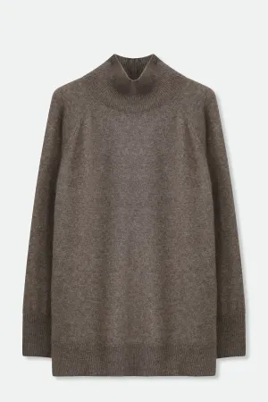 ISLAY TURTLENECK SWEATER IN ITALIAN SPUN CASHMERE SILK