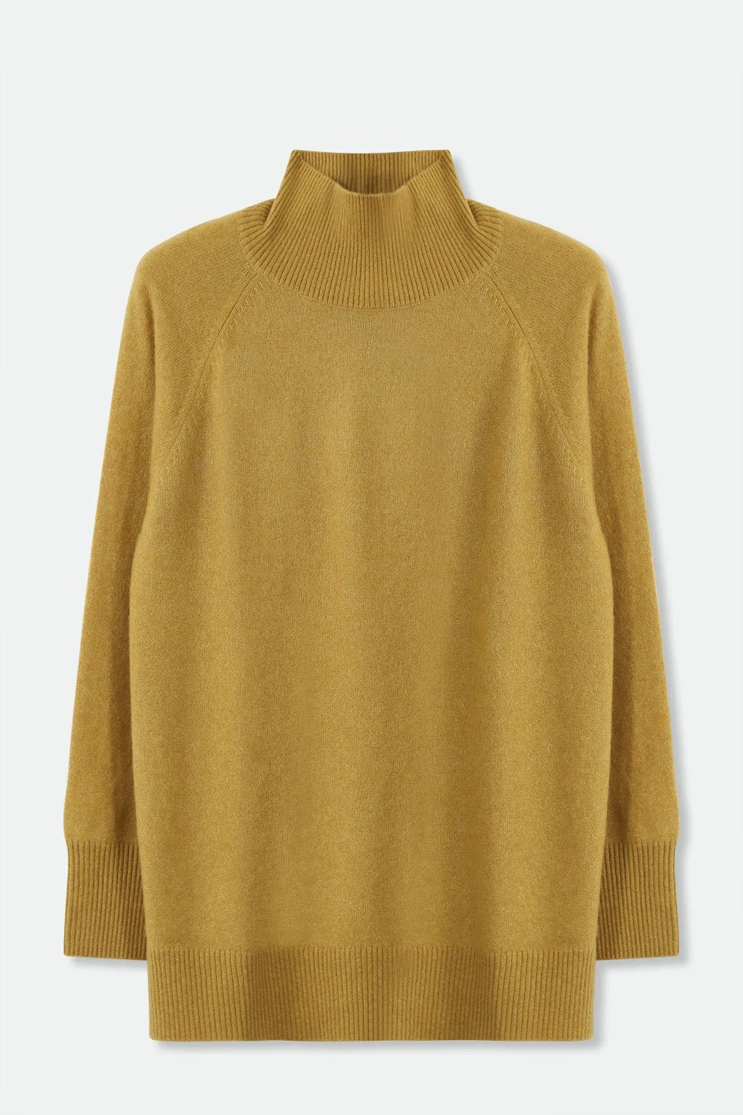 ISLAY TURTLENECK SWEATER IN ITALIAN SPUN CASHMERE SILK