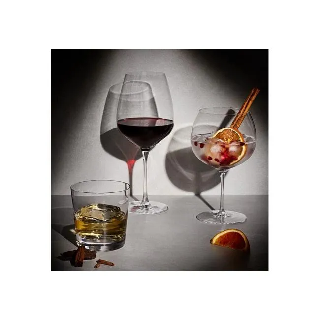 Krosno Duet Whisky Glass 390ML Set of 2 Gift Boxed KR0346