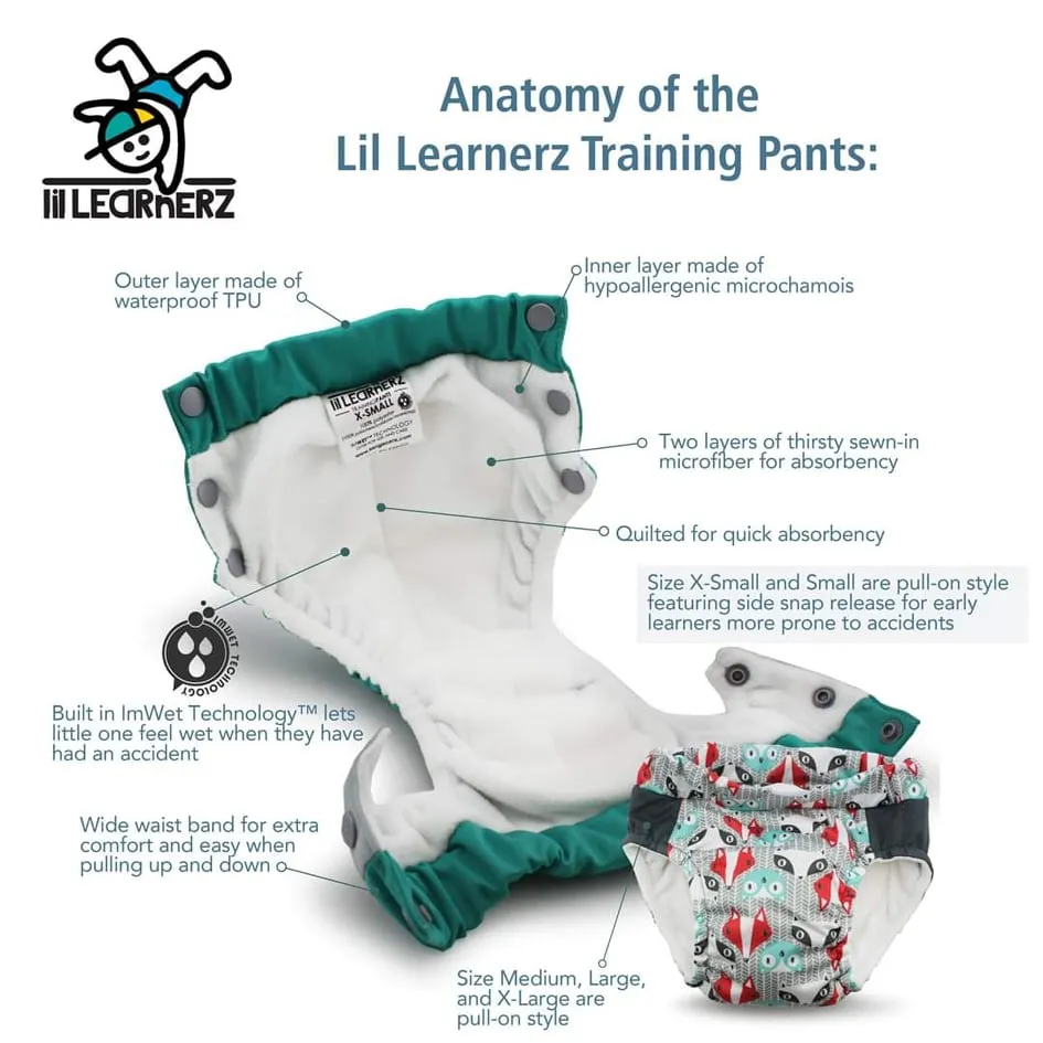 Lil Learnerz Training Pants (2pk) - Shine Bright