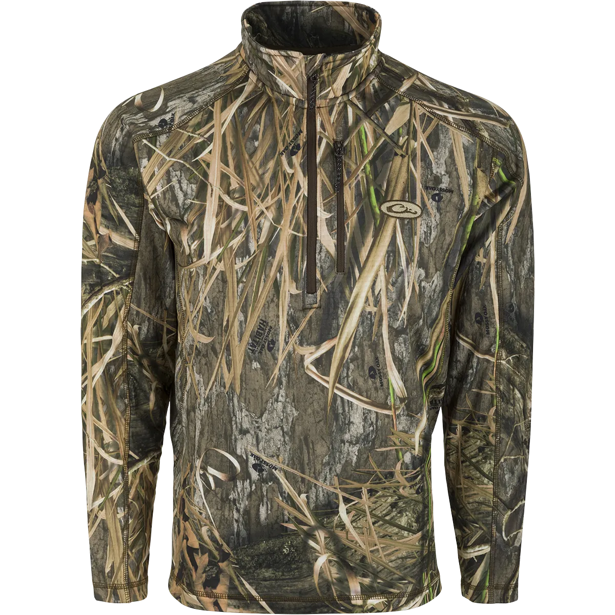 MST Breathelite Quarter Zip Camo Pullover