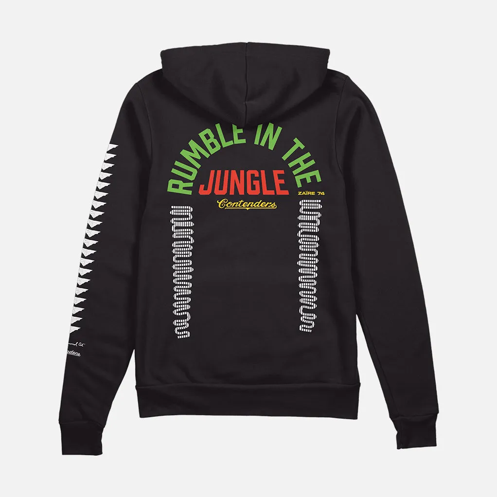 MUHAMMAD ALI RUMBLE KINSHASA STAMP ZIP HOODIE