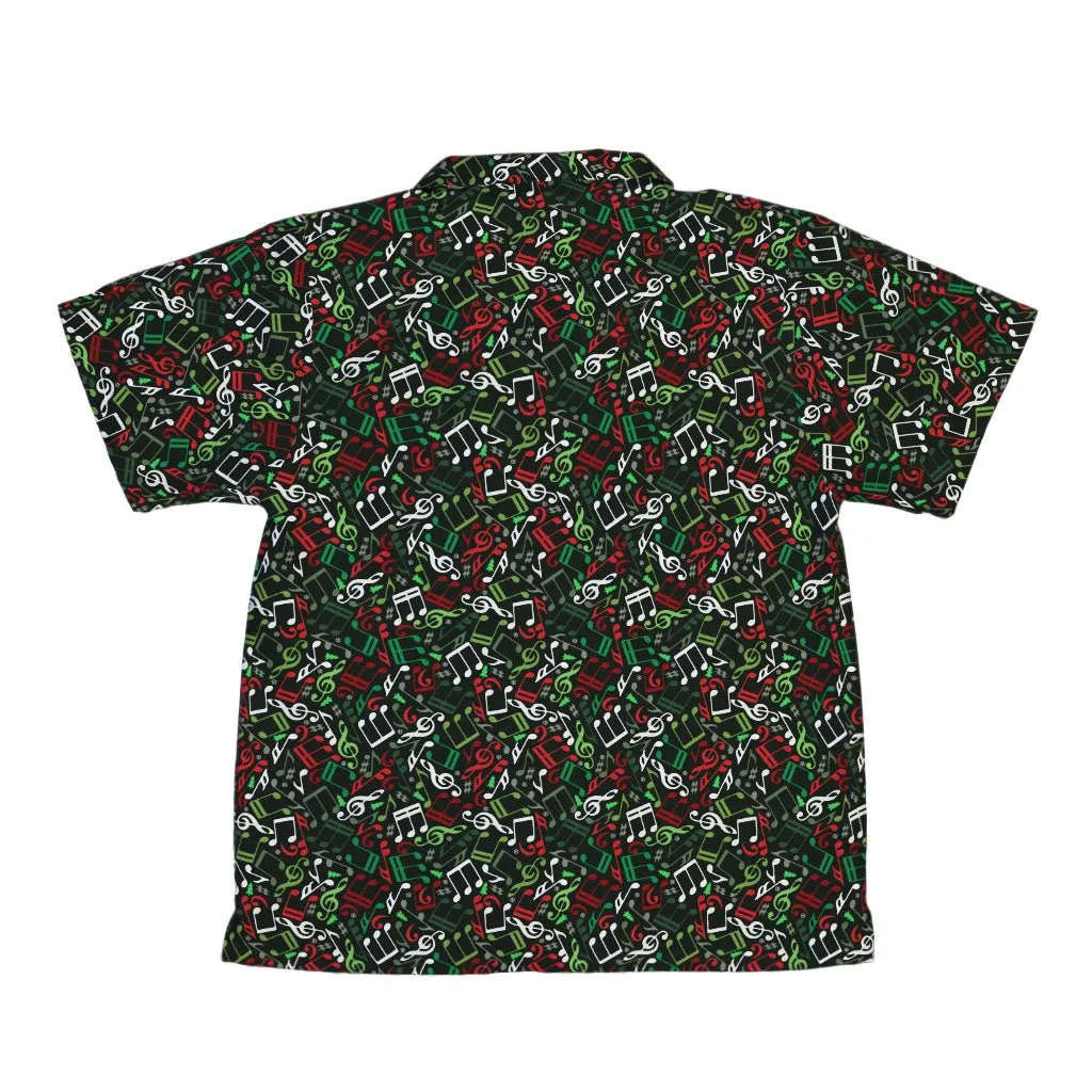 O Christmas Tree Music Notes Youth Hawaiian Shirt