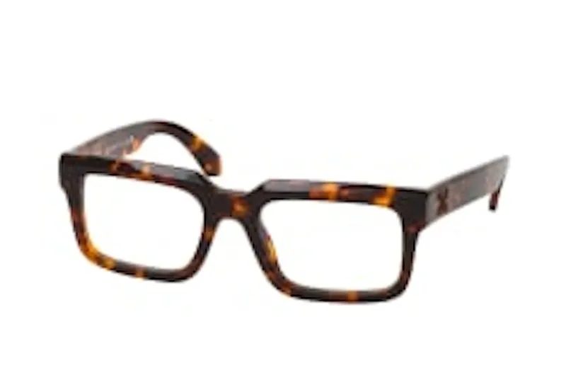 Off-White Style 42 Eyeglasses Havana