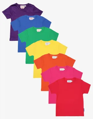 Organic Basic Short-Sleeved T-Shirt Bundle (4-5y / 110cm)