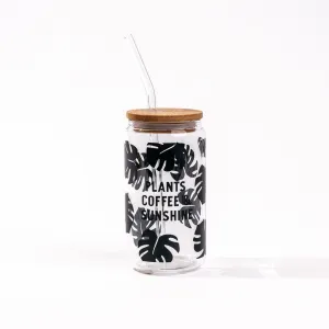 Plants, Coffee & Sunshine Glass Mug