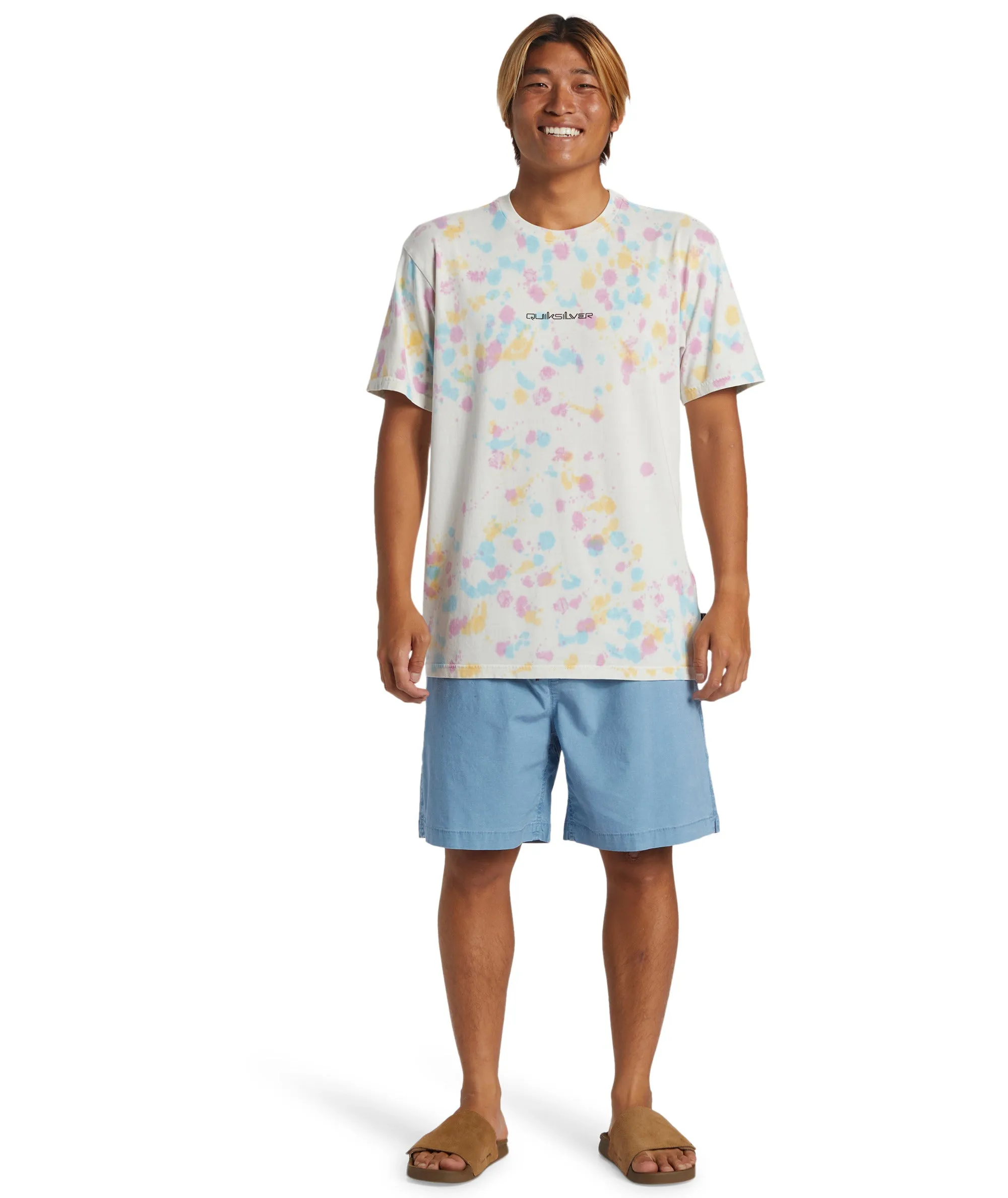 Quiksilver Mens Cosmic Cloud Short Sleeve T-Shirt