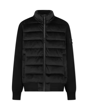 Rudsak Eugene Velvet Hybrid Knit & Down Jacket