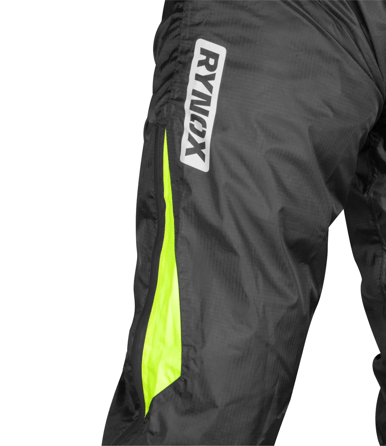 Rynox H2GO Pro Rain Pants (Black Hi Viz Green)