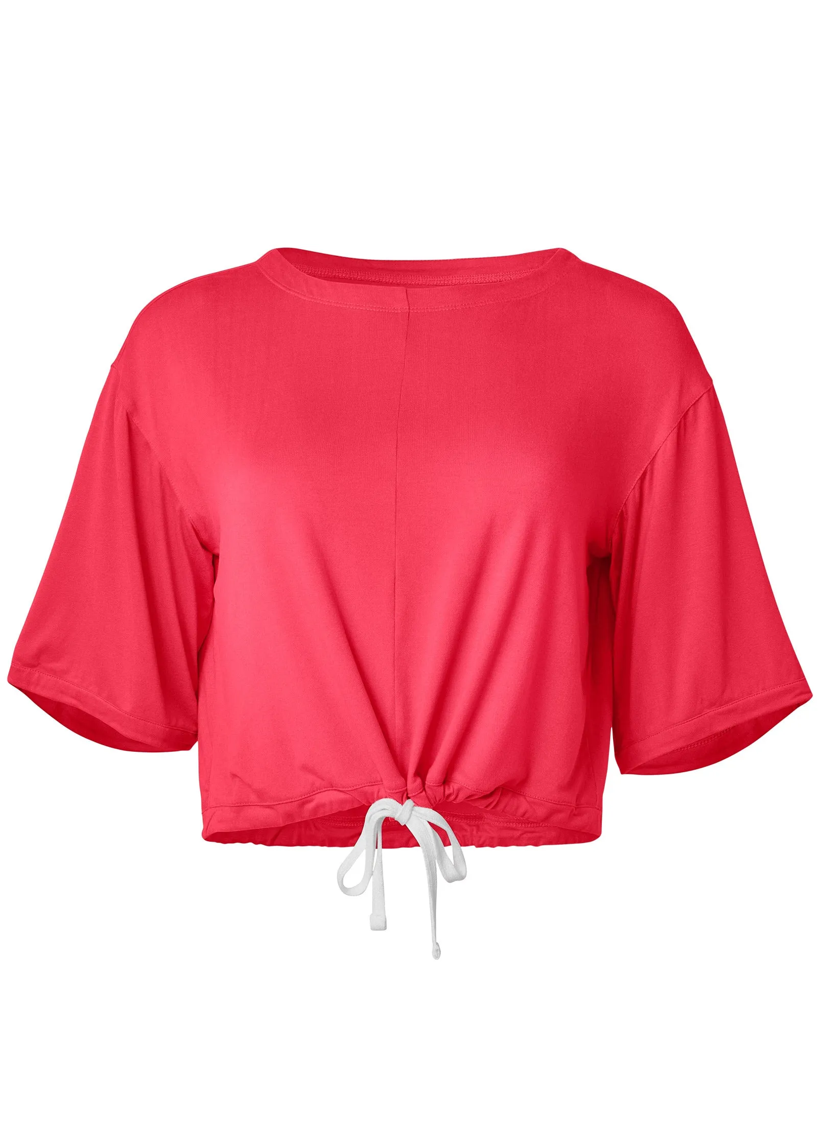 Short Sleeve Cover-Up - Sunset Pink