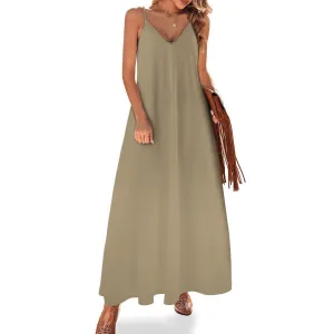 Spaghetti Strap Ankle-Length Dress Long dress Mongoose