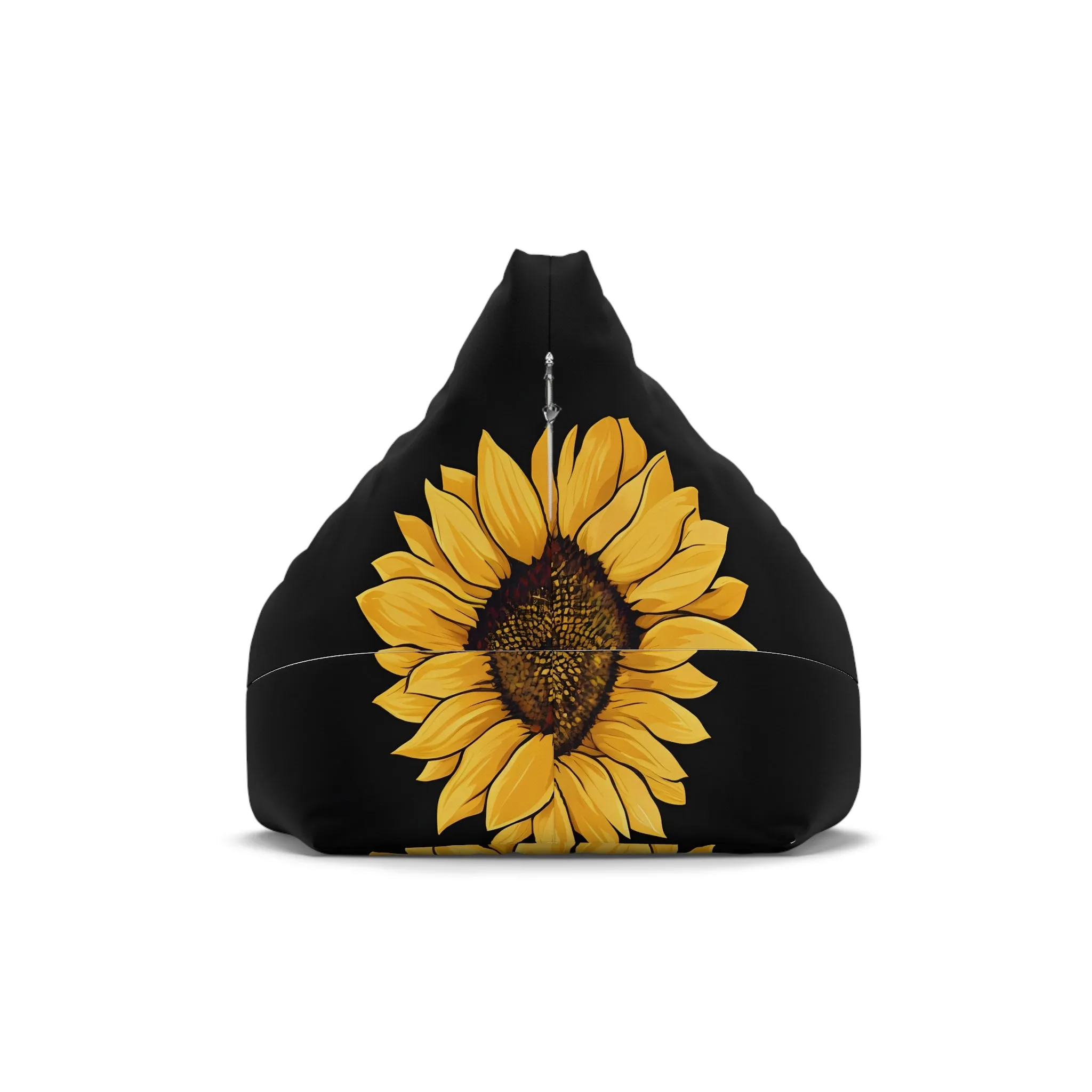 Sunflower Bean Bag Chair Cover - Cozy, Stylish Furniture for Sunflower Lovers