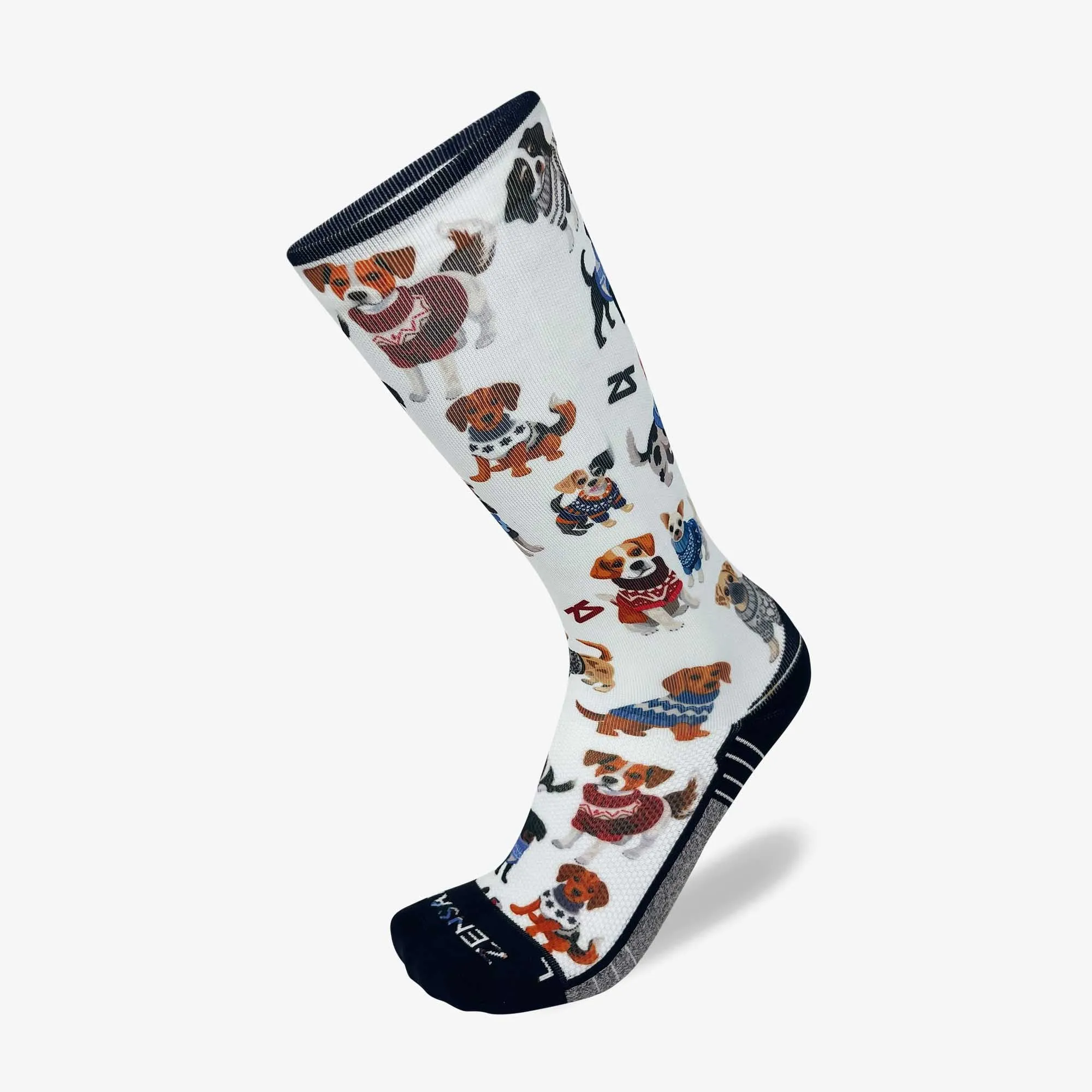 Sweater Dogs Compression Socks (Knee-High)