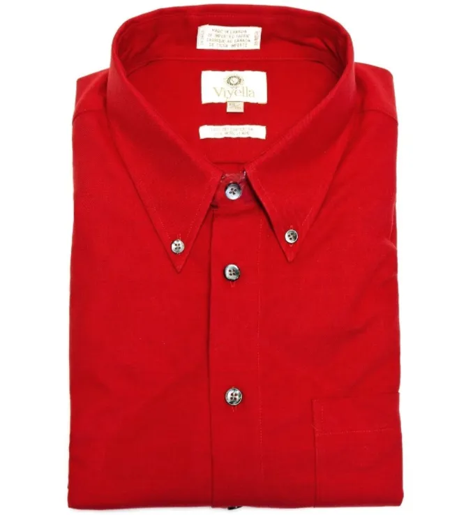 Viyella - Red Button-Down Shirt