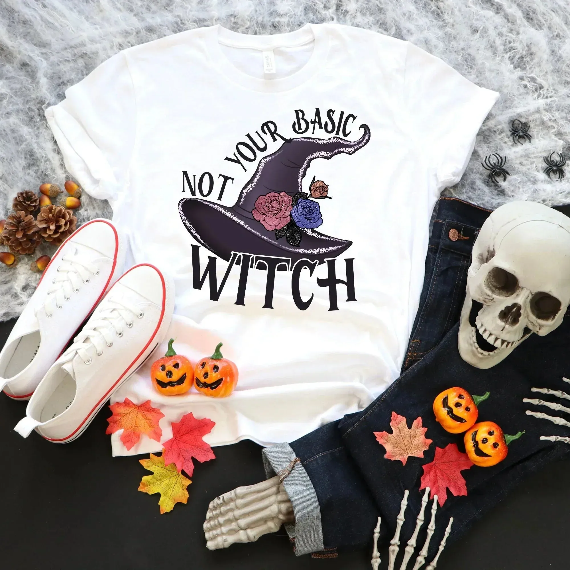 Witchy Vibes Shirt, Pastel Halloween Sweatshirt, Witch Hat Shirt, Magical Witch Shirt, Pastel Goth Style, Halloween Shirt,Witchy Woman Shirt