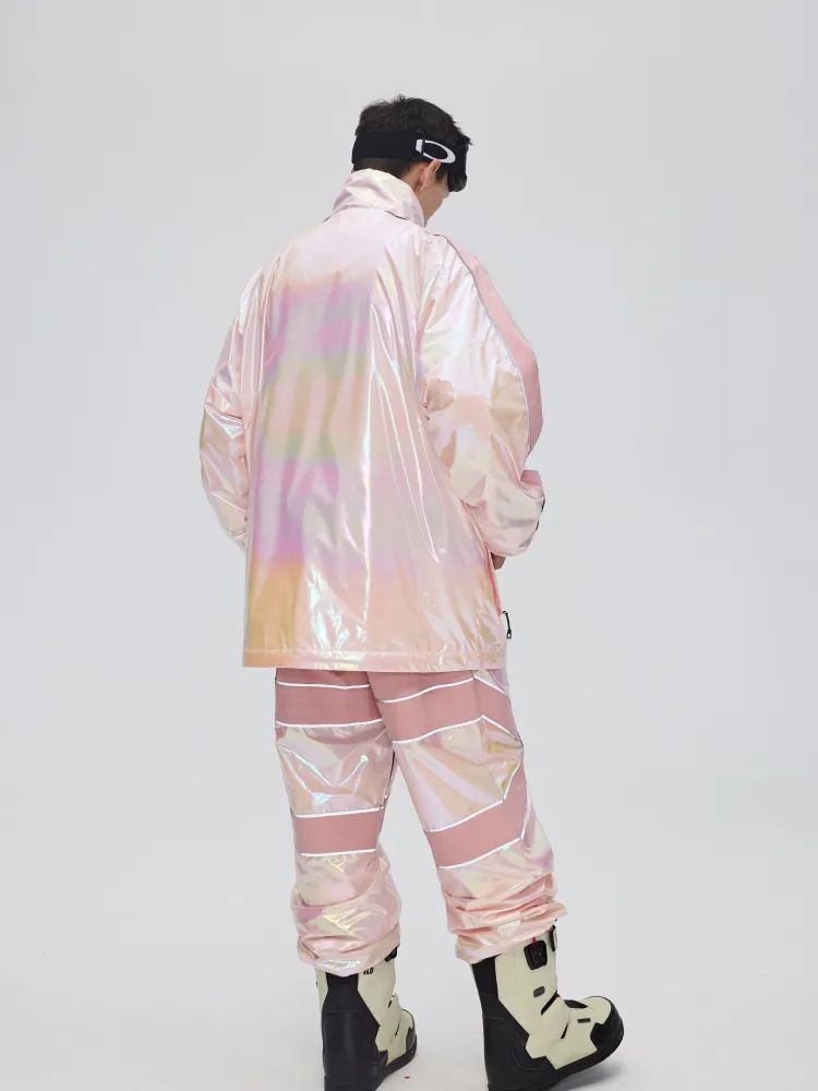 Yetisnow Gradient Pink Pants - Men's